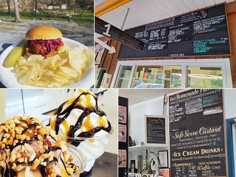 Cayuga Lake Creamery Menu