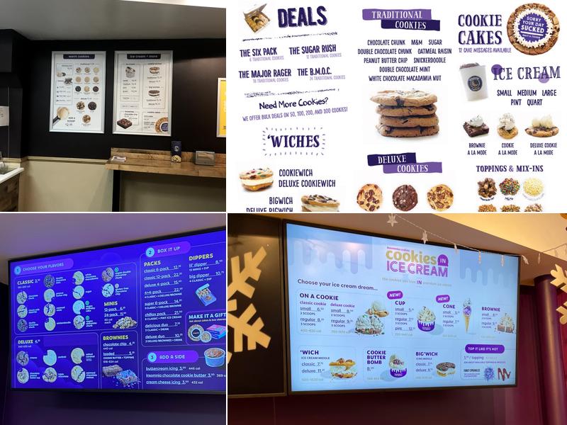 Insomnia Cookies Menu