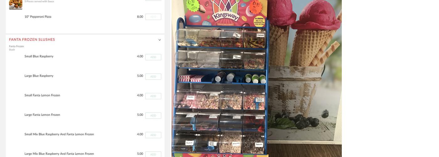 Dinos Kebab And Pizza House Menu