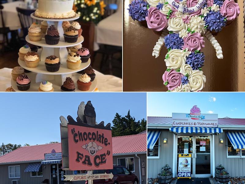 Chocolate Face Cupcake & Brownies