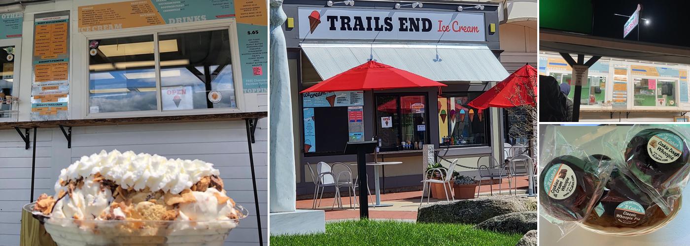 Trails End Ice Cream Shop - Streetside