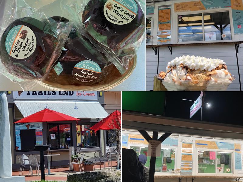 Trails End Ice Cream Shop - Streetside