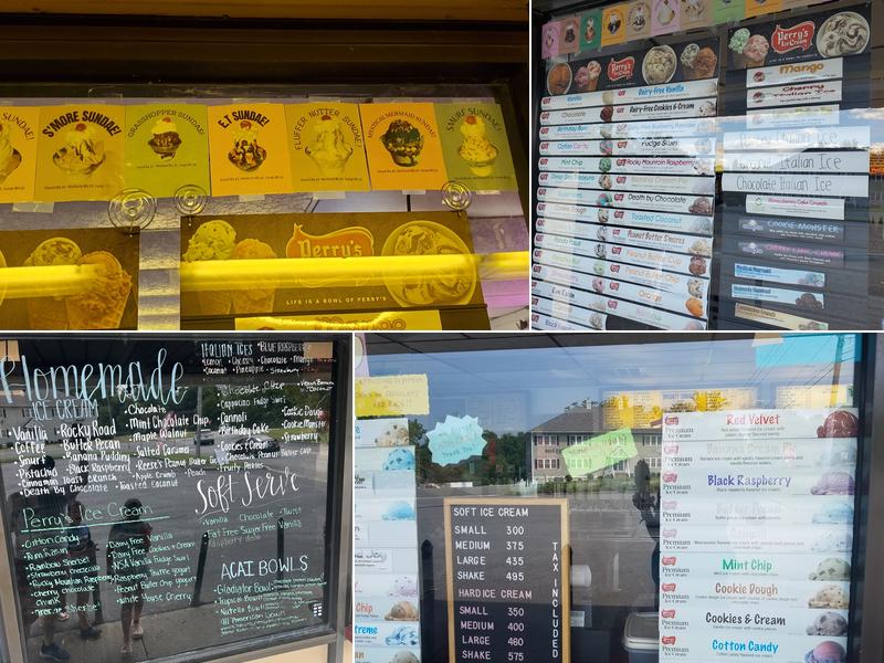 What's the Scoop? Menu