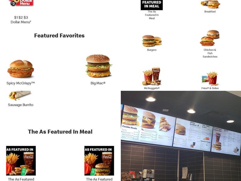 McDonald's Menu