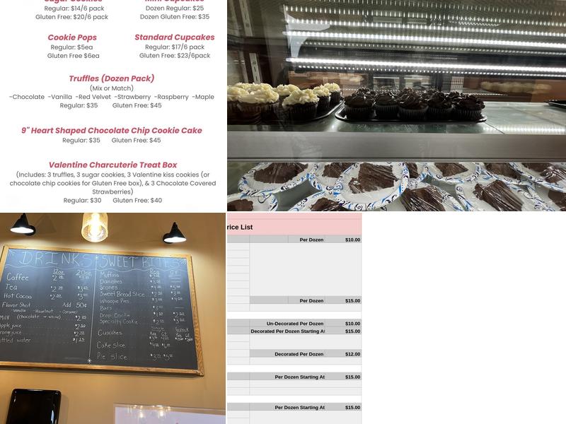 Missing Piece Bakery Menu