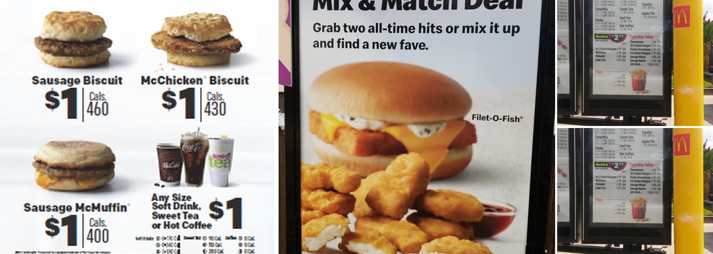 McDonald's Menu