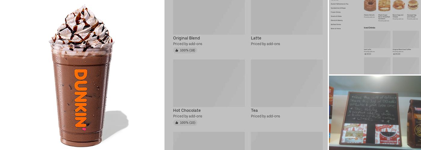 Dunkin' Menu