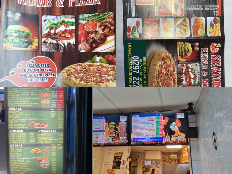 Seaton Kebab House Menu