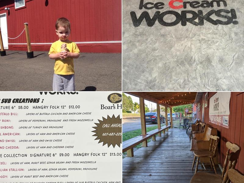 Ice Cream Works! 14 George St, Owego