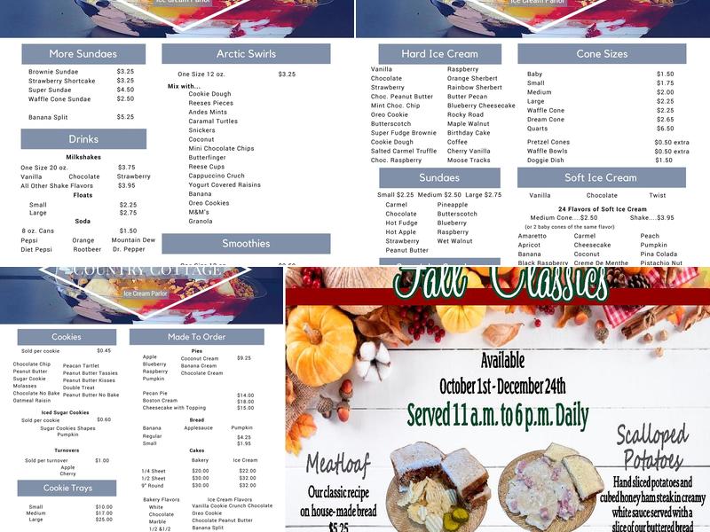 The Mad Bakers, LLC Menu