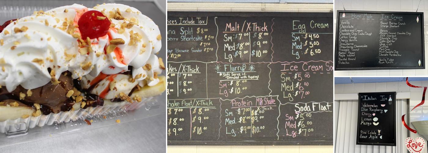 Cone Zone Menu