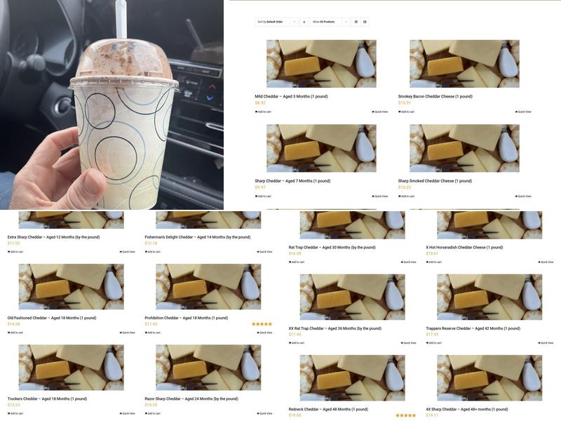 Colossal Ice Cream Menu