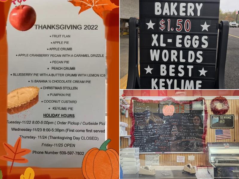 Big Apple Bakery Menu