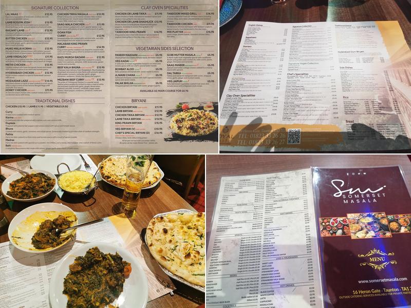 Somerset Buffet Menu