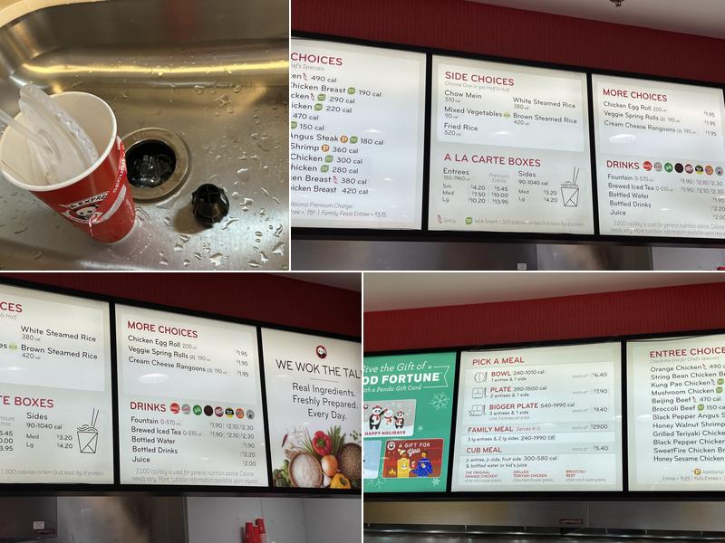 Panda Express Menu