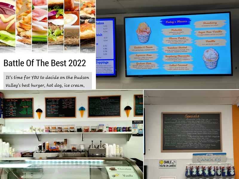 Chester Ice Cream Menu