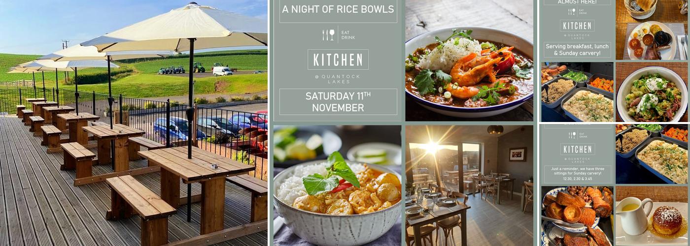 Kitchen at Quantock Lakes