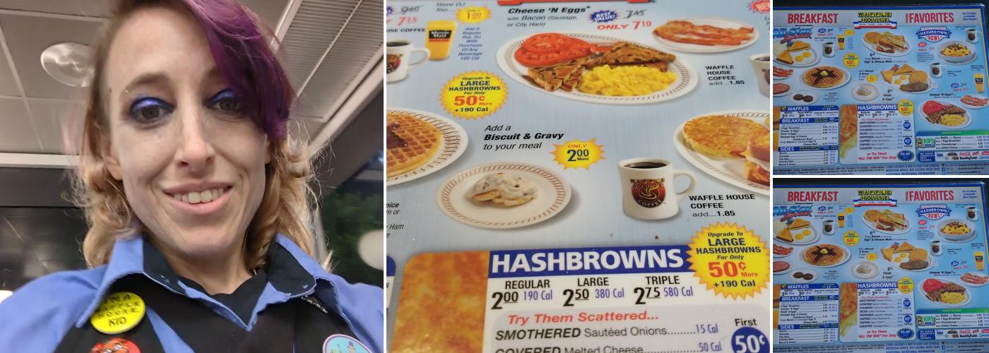 Waffle House Menu