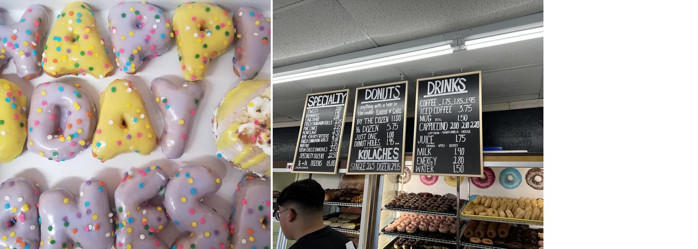 Daylight Donuts Menu