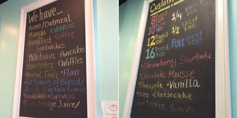 Bakery On 3rd Cafe Menu