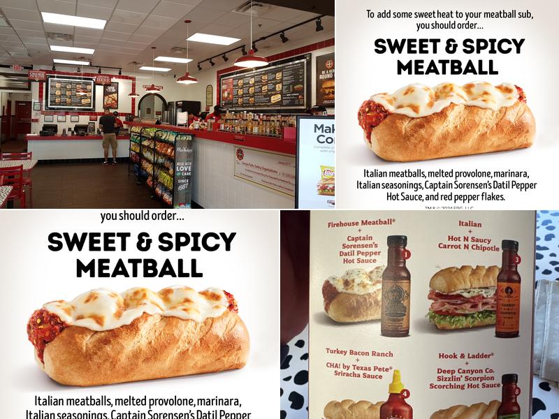 Firehouse Subs Riverstone Menu