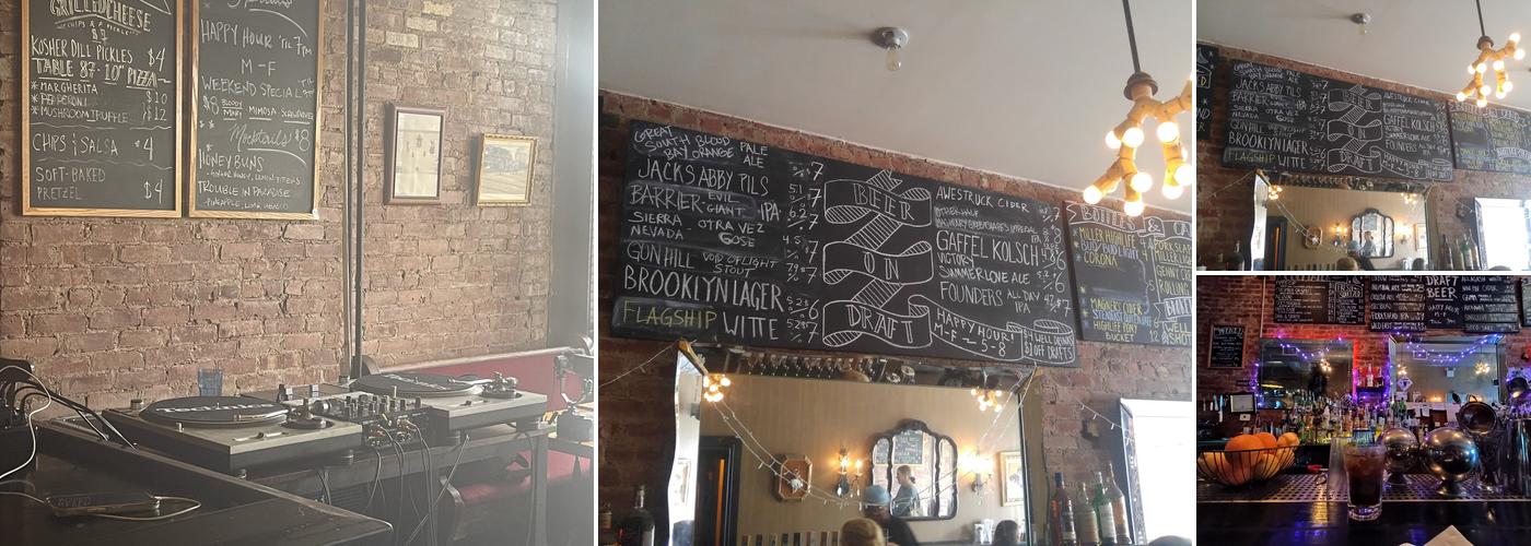 Lowlands Bar Menu