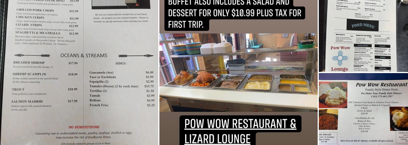 Pow Wow Restaurant & Lounge Menu