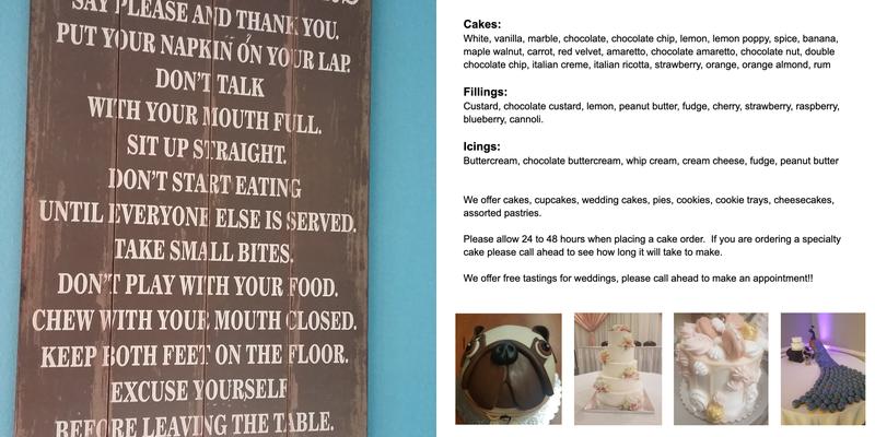 Baked By Camille Menu