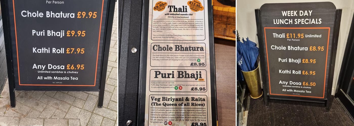 Mumbai Local Rayners Lane Menu