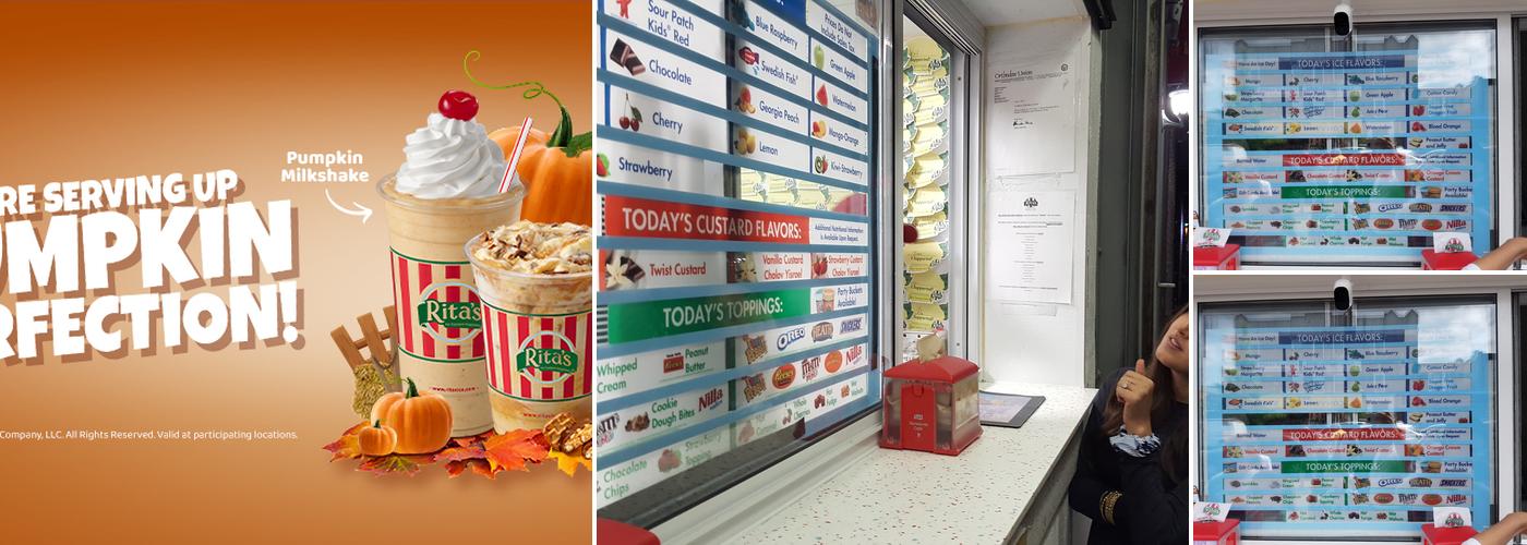 Rita's Italian Ice & Frozen Custard Menu