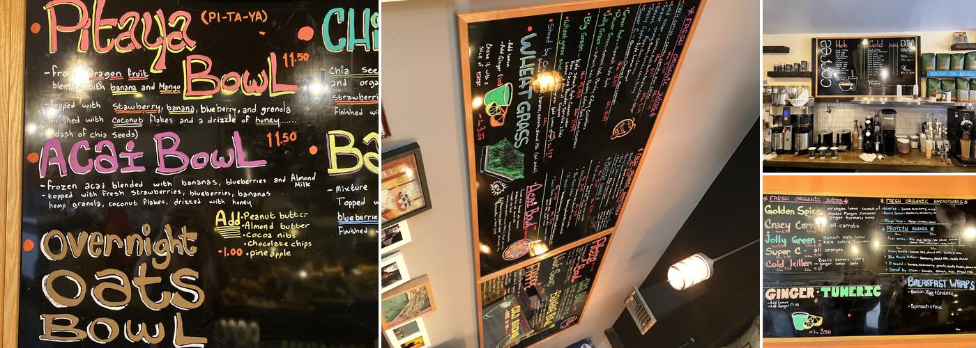 Rockaway Roasters Menu