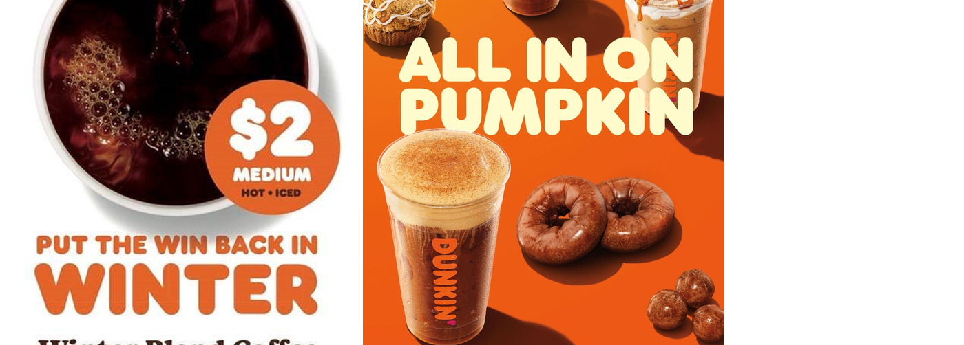 Dunkin' Menu
