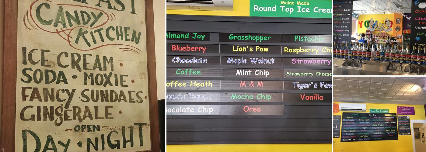 Chocolate Drop Candy Shoppe Menu