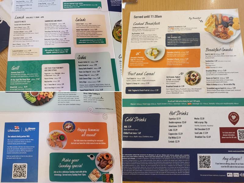 Mash and Barrel Menu