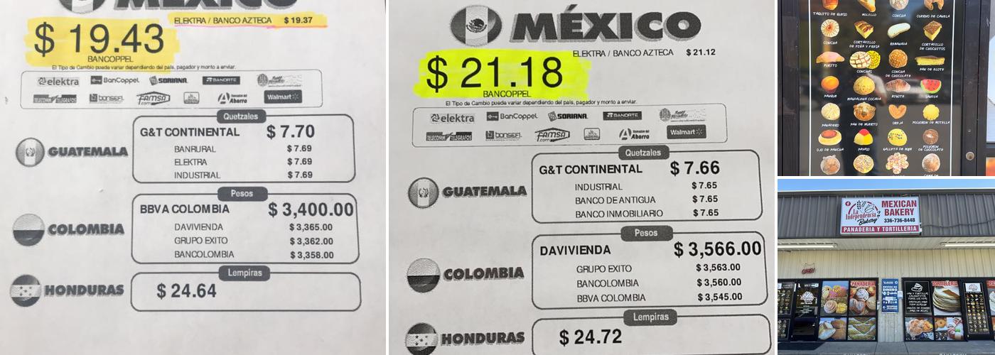 Panaderia y Tortilleria La Independencia Menu