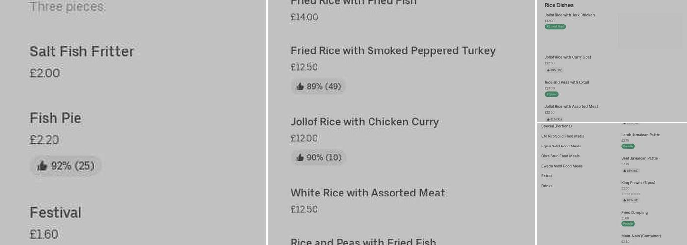 Big Mummy's Kitchen Menu