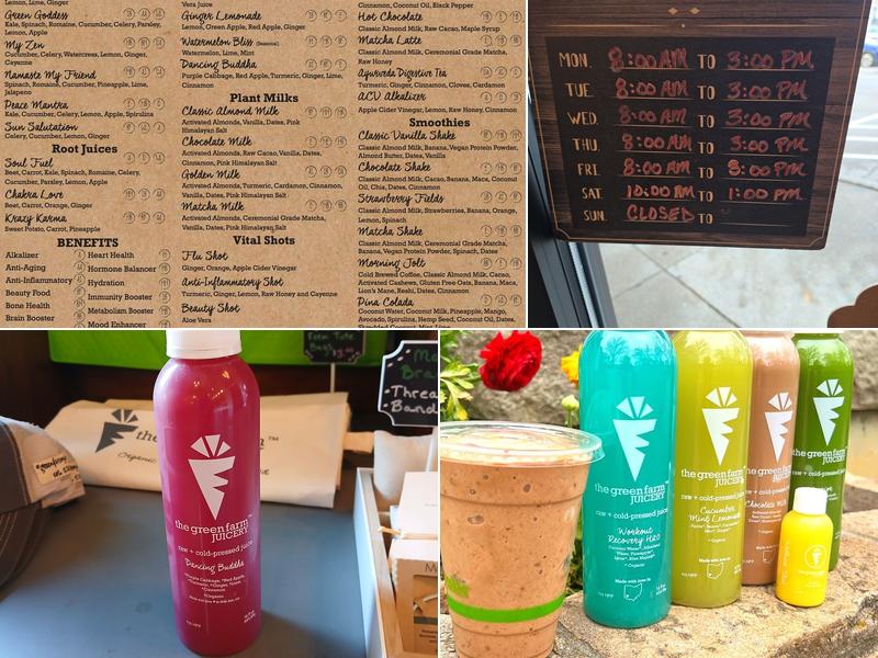 Green Farm Juicery - Blue Ash Menu
