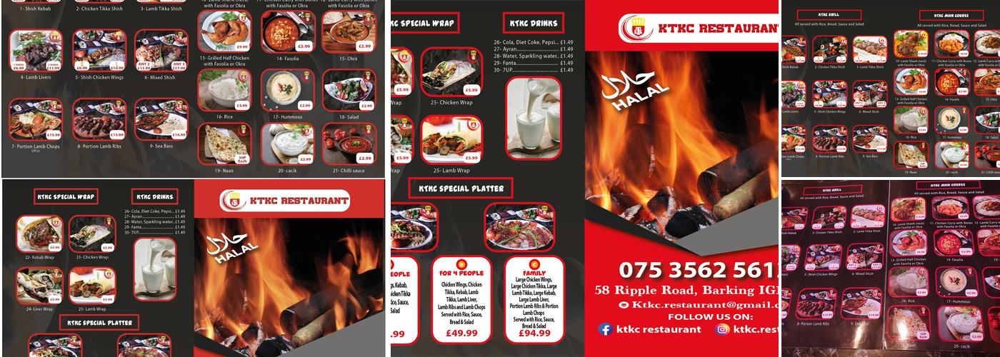 KTKC restaurant Menu