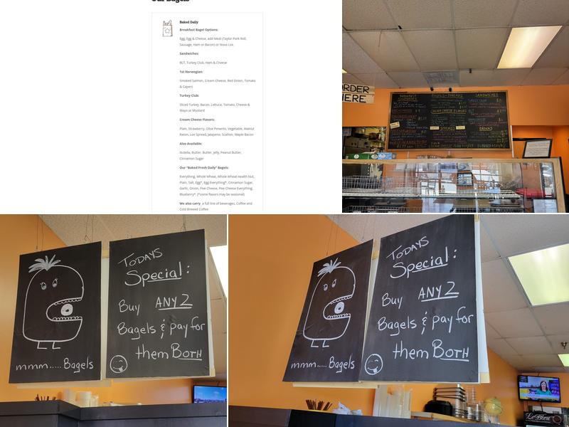 N.Y. Bagels - Outer Banks Menu