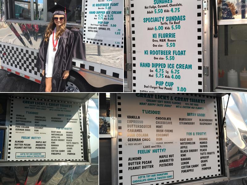 Papa T's Deckside Menu