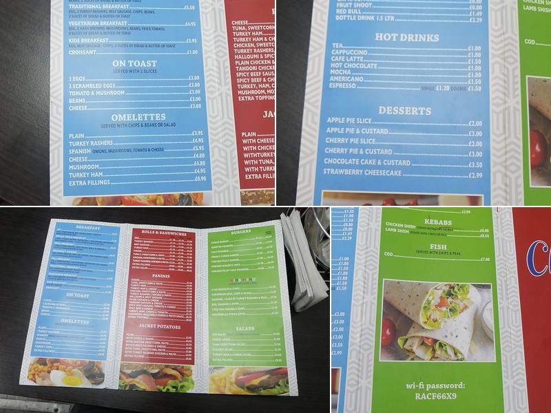 Chilai cafe and pizza restaurant Menu