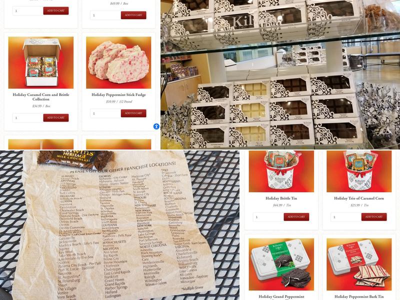 Kilwins Ice Cream - Chocolate - Fudge Menu