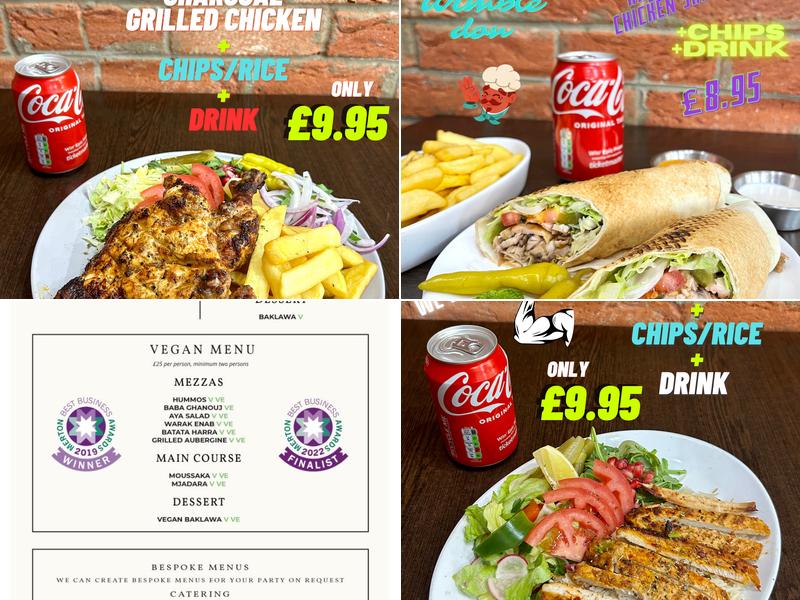 Aya Lebanese Cuisine Sutton Menu