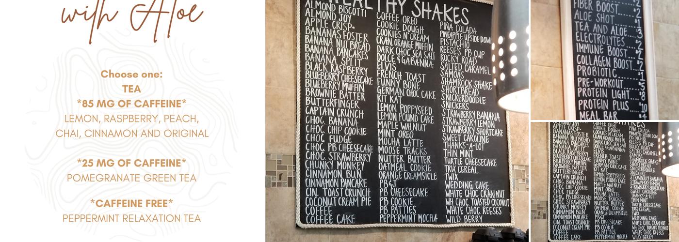 Nutrition Dynamix Menu