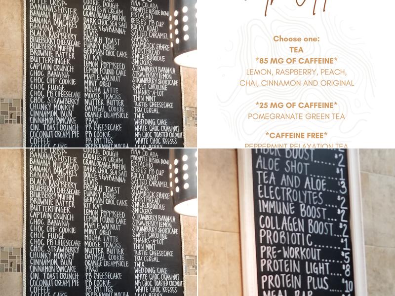 Nutrition Dynamix Menu