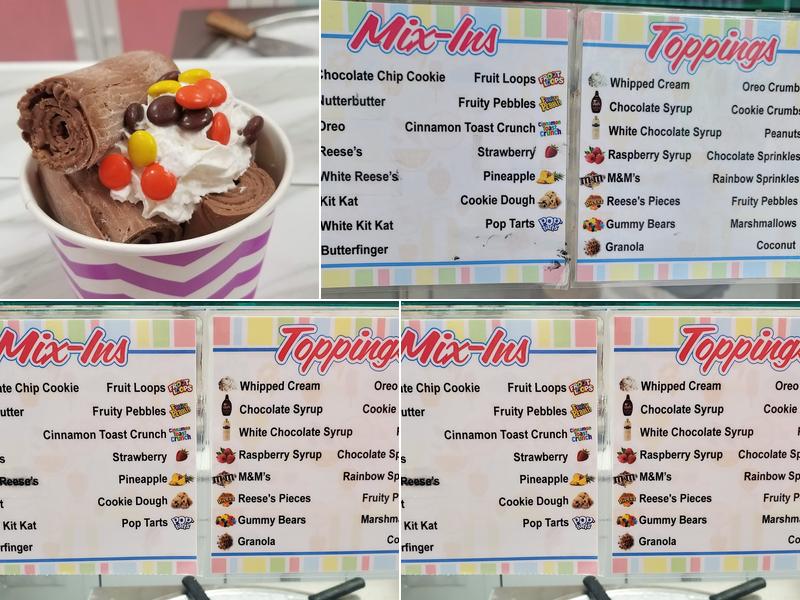 Mr. Rolls Menu