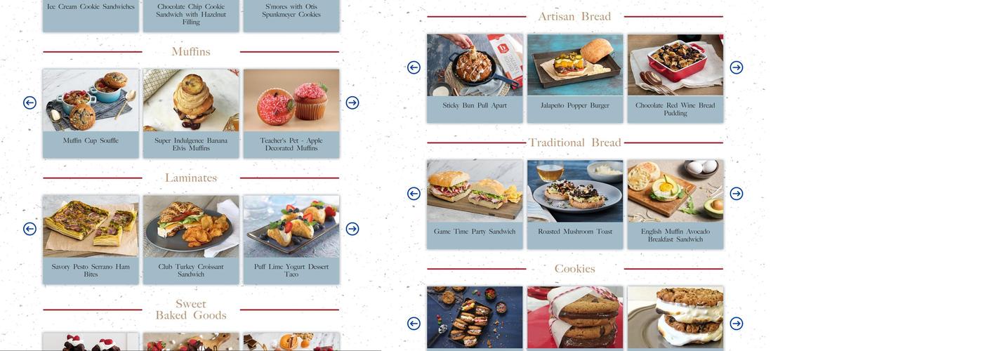 Aspire Bakeries Menu