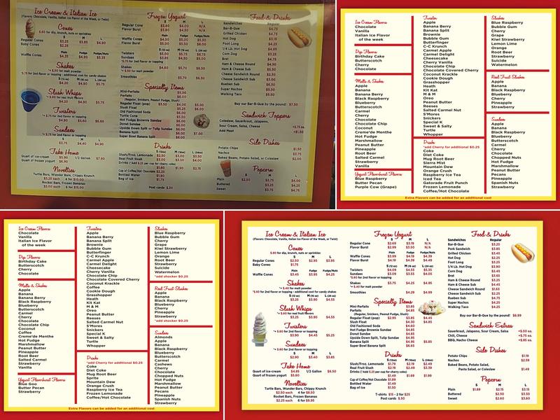 Twist Cone Menu