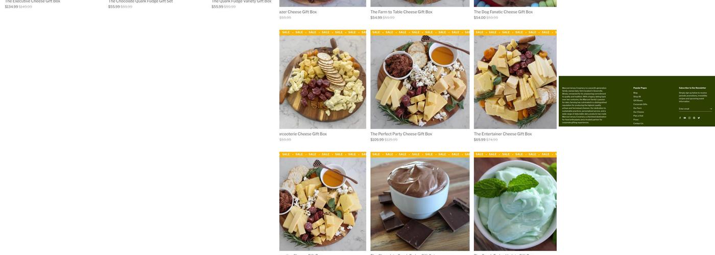 Marcoot Jersey Creamery Menu