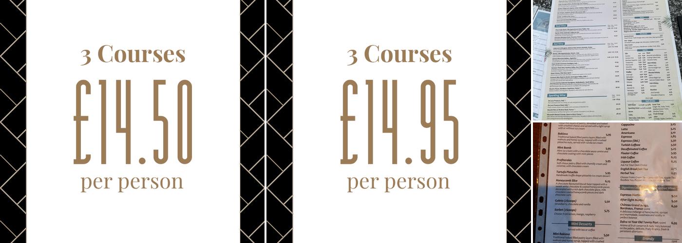 TAŞ Restaurant Cheam Menu